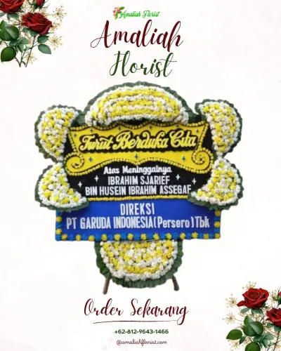 Papan Bunga Duka di Pondambea